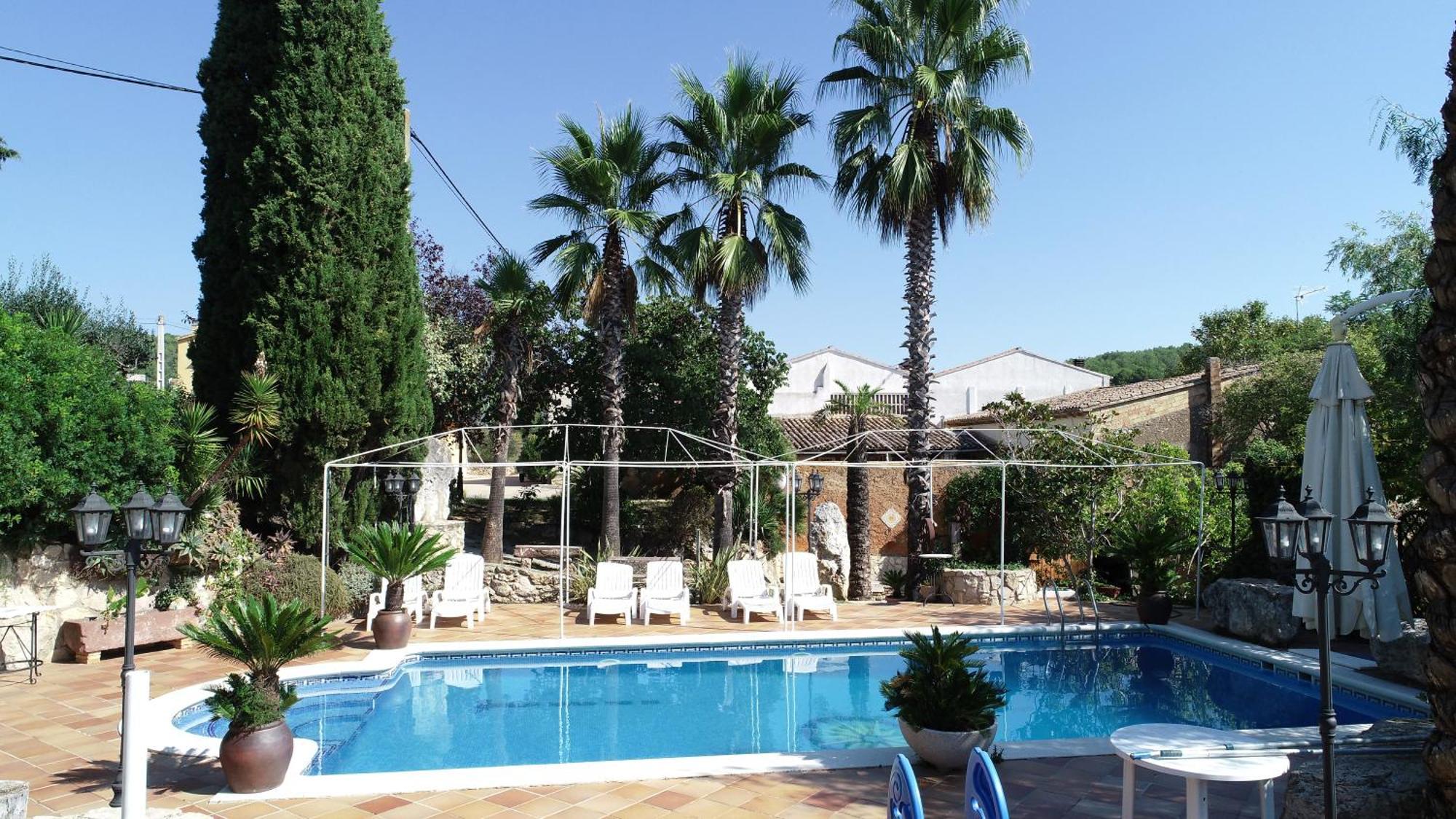 Hotel El Recer Sant Pau d'Ordal Esterno foto